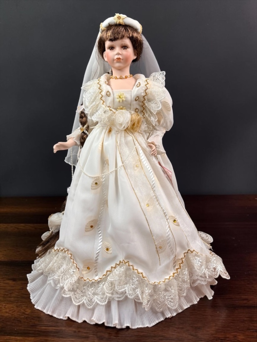 J. MISA COLLECTION Porcelain Bridal Doll